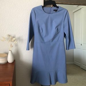 Banana republic peplum womens dress